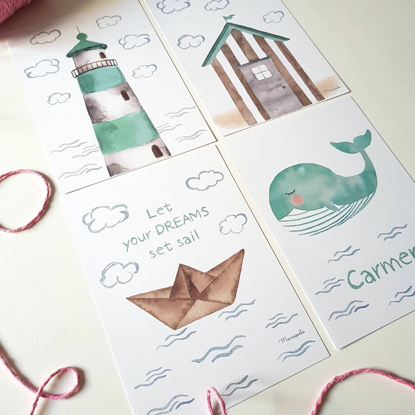 Set Faro MINT - 4 láminas