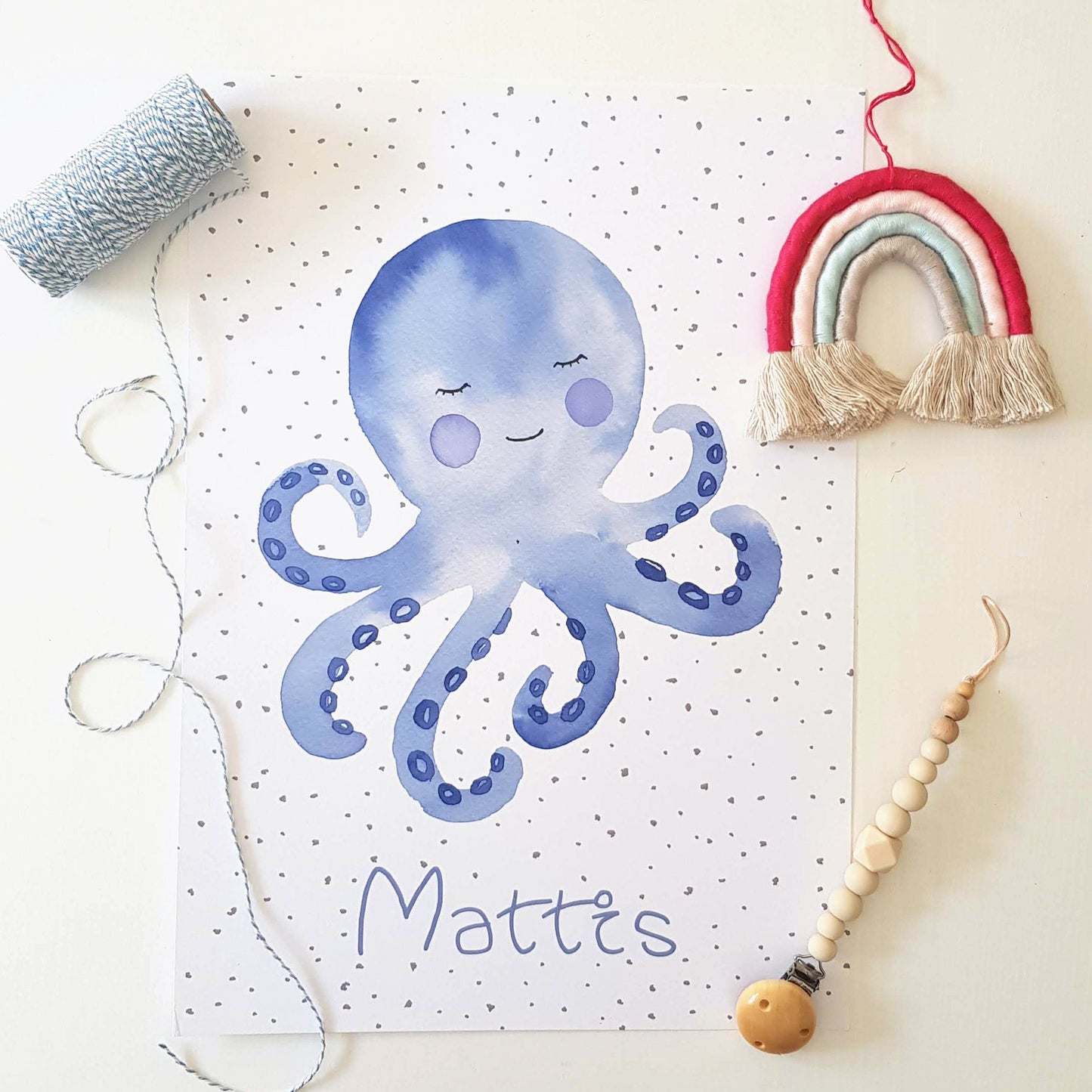Pulpo - Azul
