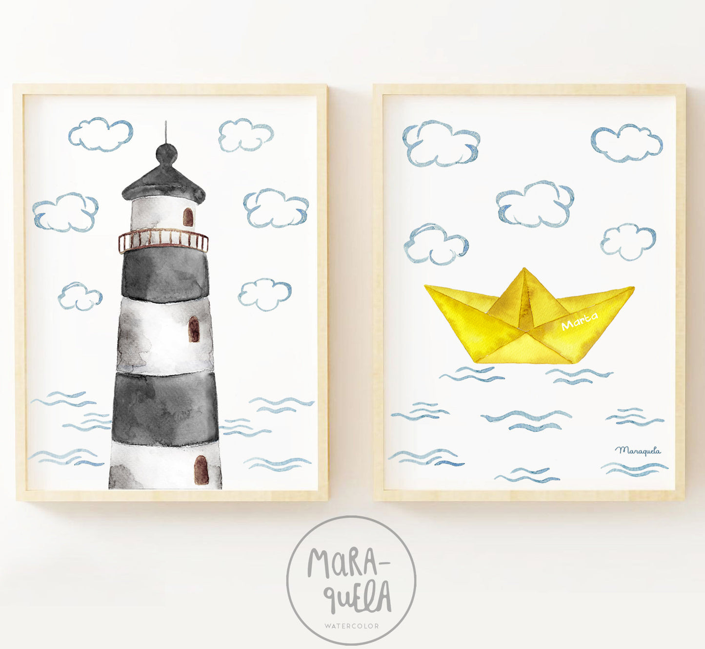 Set Faro y barco