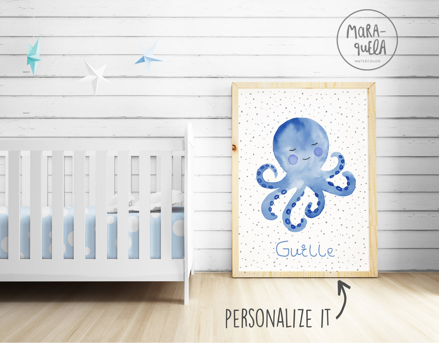 Pulpo - Azul