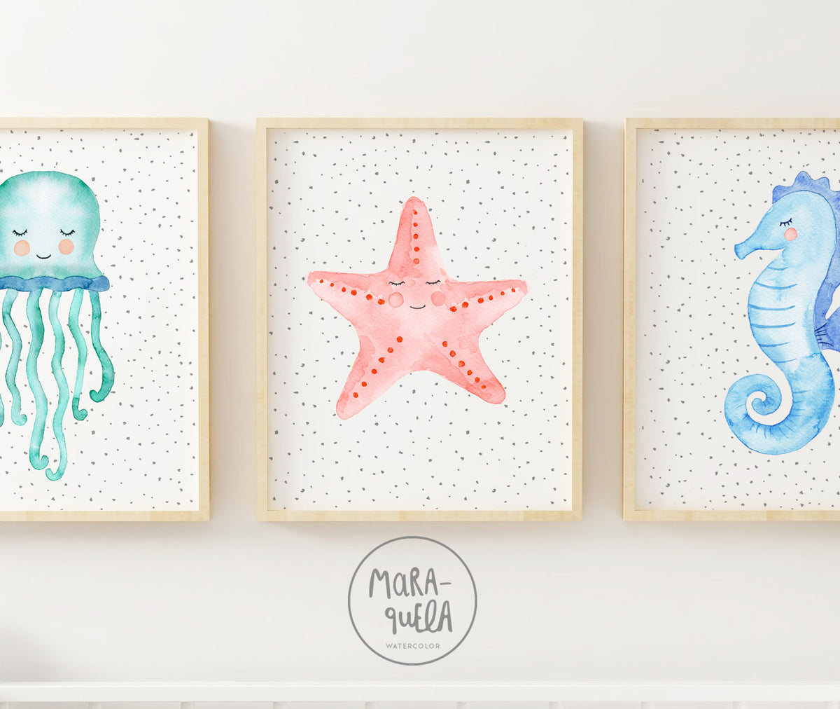 Set Animales Marinos - PASTEL