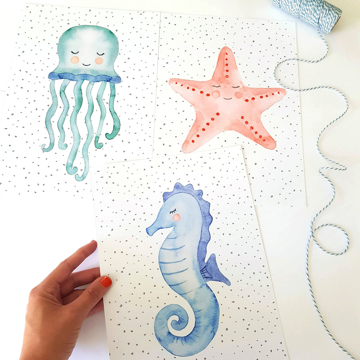 Set Animales Marinos - PASTEL