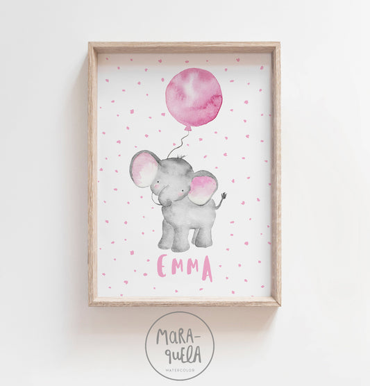 Elefante Yang - Globo ROSA