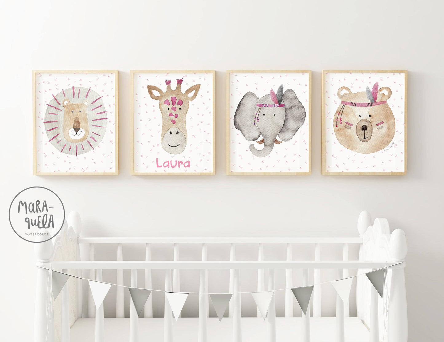 Set Elefante Dante - ROSA
