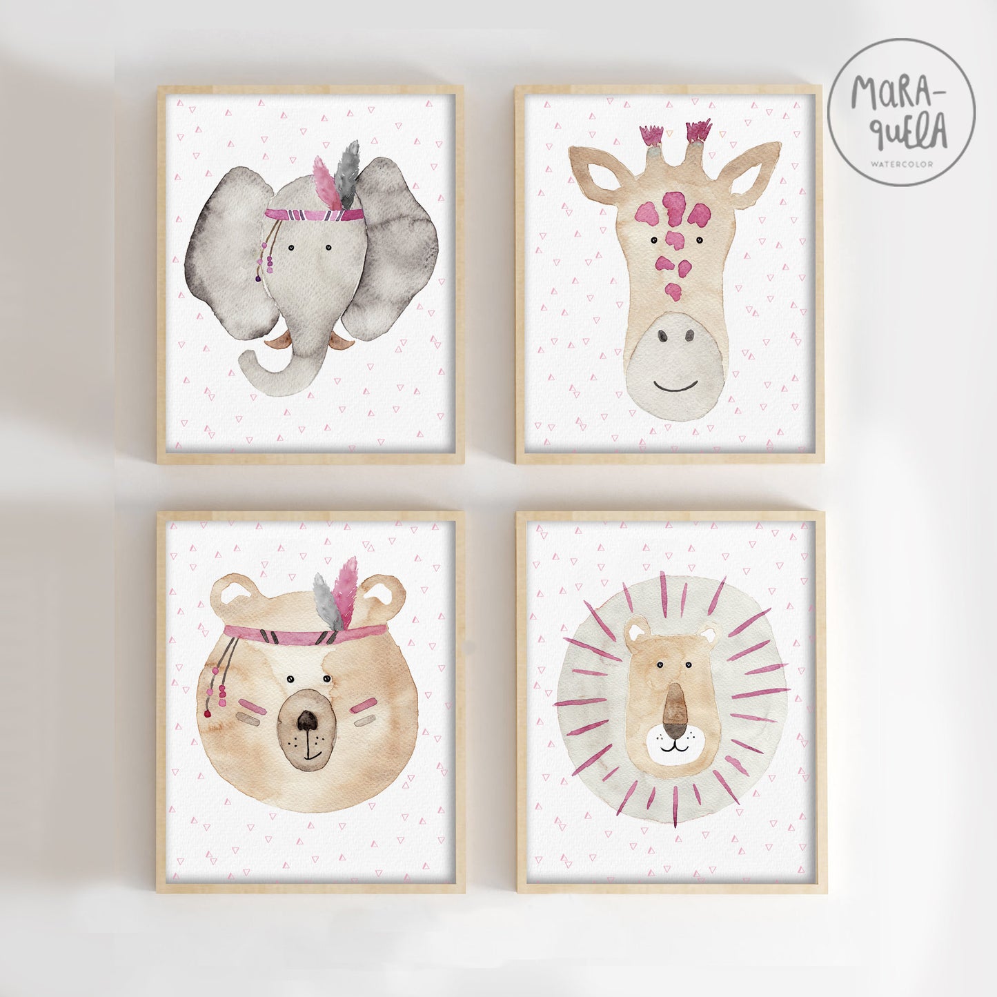 Set Elefante Dante - ROSA