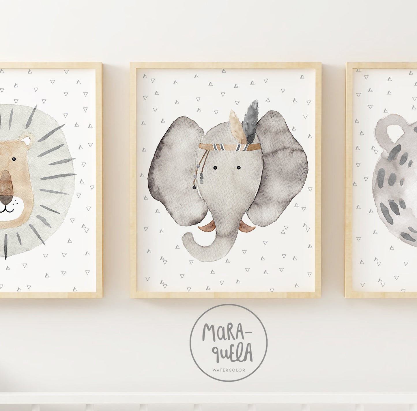 Set Leopardo Modesto - GRIS