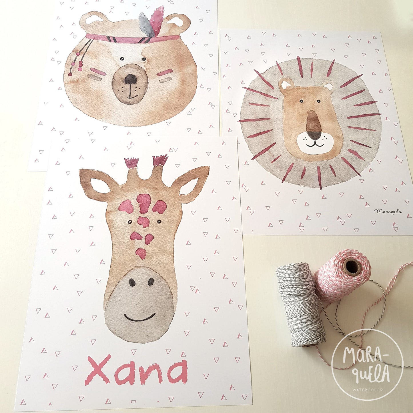 Set Elefante Dante - ROSA