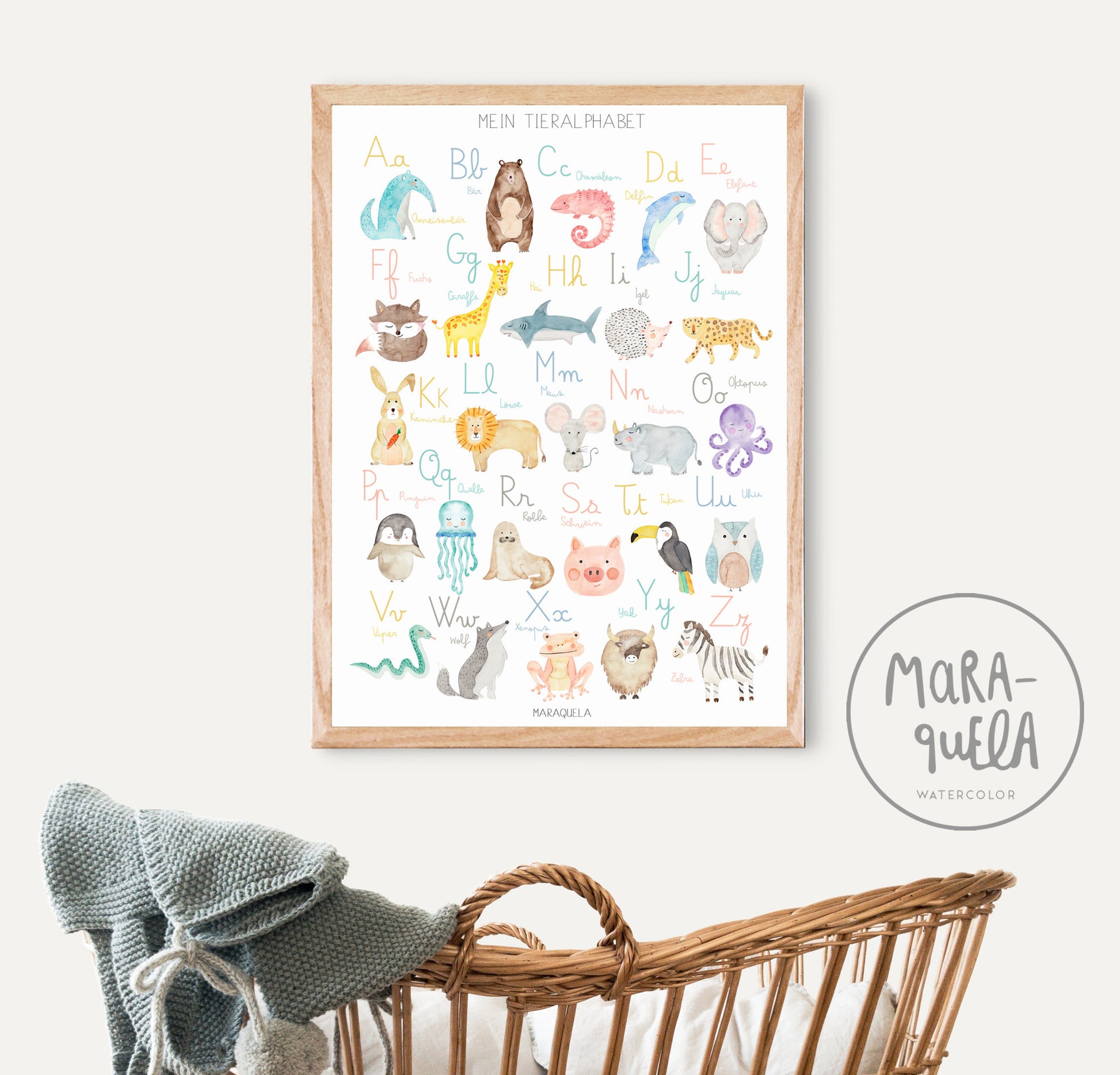 abecedario infantil lengua alemana