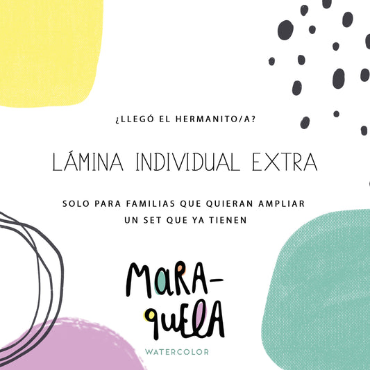 Lámina individual Extra - Precio Fidelidad