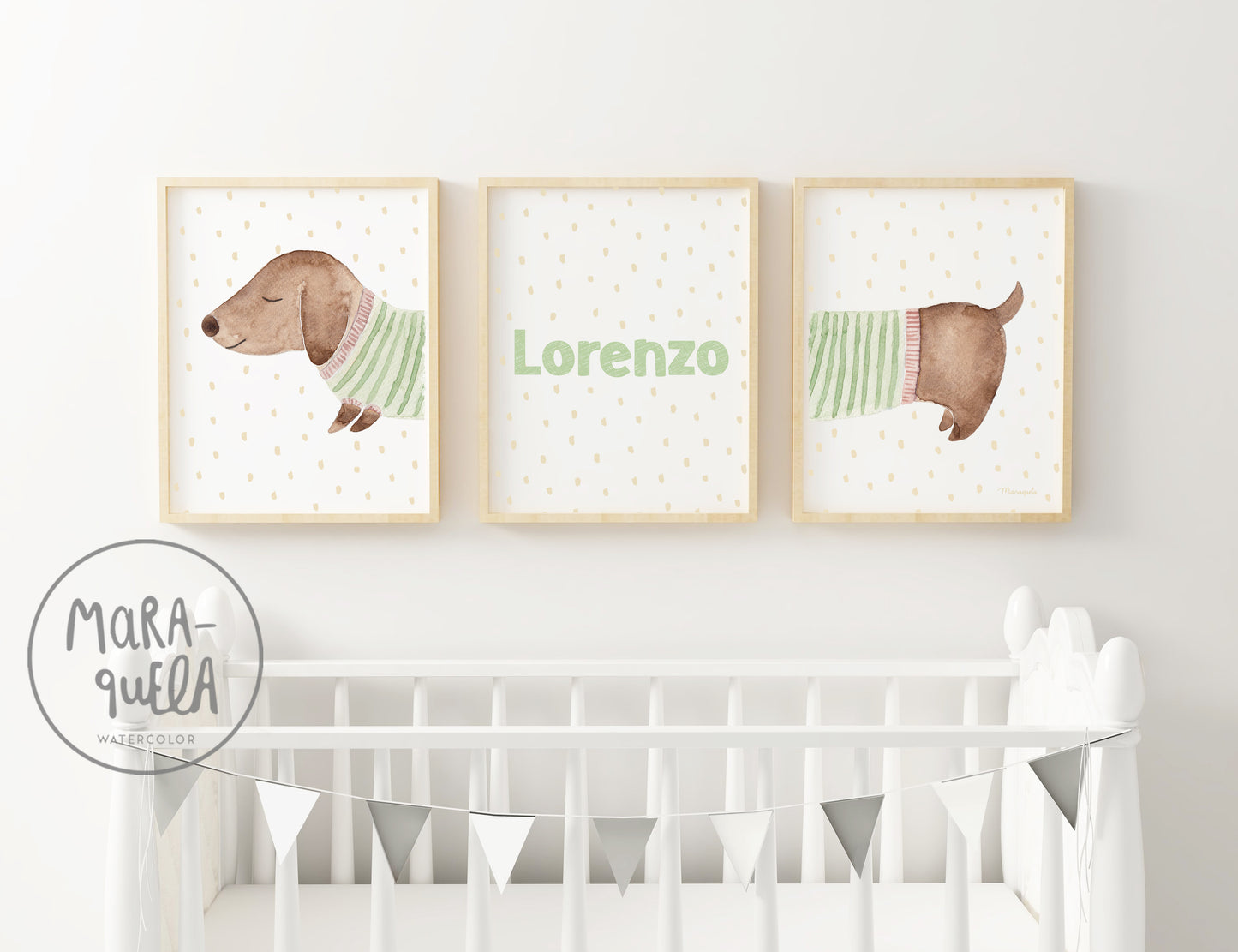 Set Perro Sancho - VERDE OLIVA